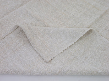 Vintage Handmade Kilim Rug, Area Unique Kilim Rug, Turkish Kilim Rug, White Hemp Large Rug, Bedroom Rug, Oversize Rug, Kilim Rug 9x11, 9901