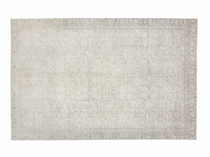 Turkish Vintage Rug, Handmade Area Rug, Oushak Unique Rug, Neutral Muted Rug, Living Room Rug, Scandinavian Rug, Carpet Rug, Rug 6x9, 12492