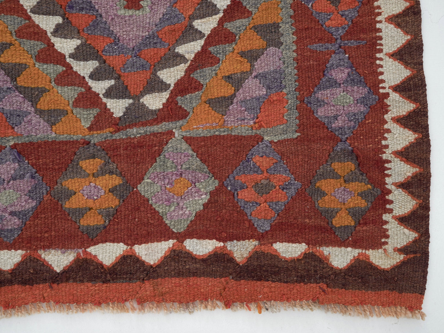 Vintage Handmade Runner Rug, Turkish Antique Runner Rug, Oushak Eclectic Runner Rug, Anatolia Rug, Bohemian Rug, Rug Runner 3x10, 11348