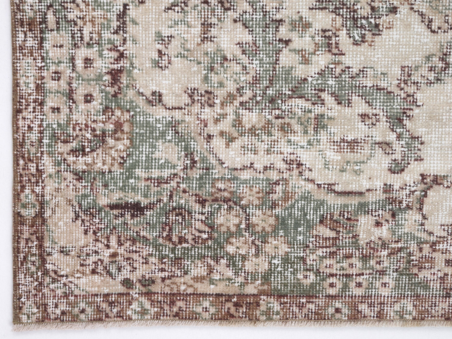 Vintage Rug, Area Anatolia Rug, Neutral Rug, Oushak Rug, Turkish Handmade Unique Rug, Carpet Rug, Bedroom Rug, Rug 6x9, Turkey Rug, 10357