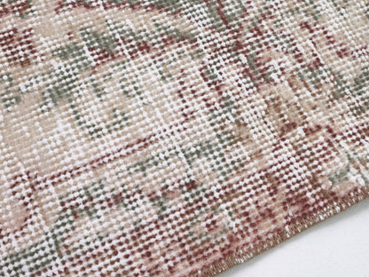 Vintage Rug, Area Anatolia Rug, Neutral Rug, Oushak Rug, Turkish Handmade Unique Rug, Carpet Rug, Bedroom Rug, Rug 6x9, Turkey Rug, 10357