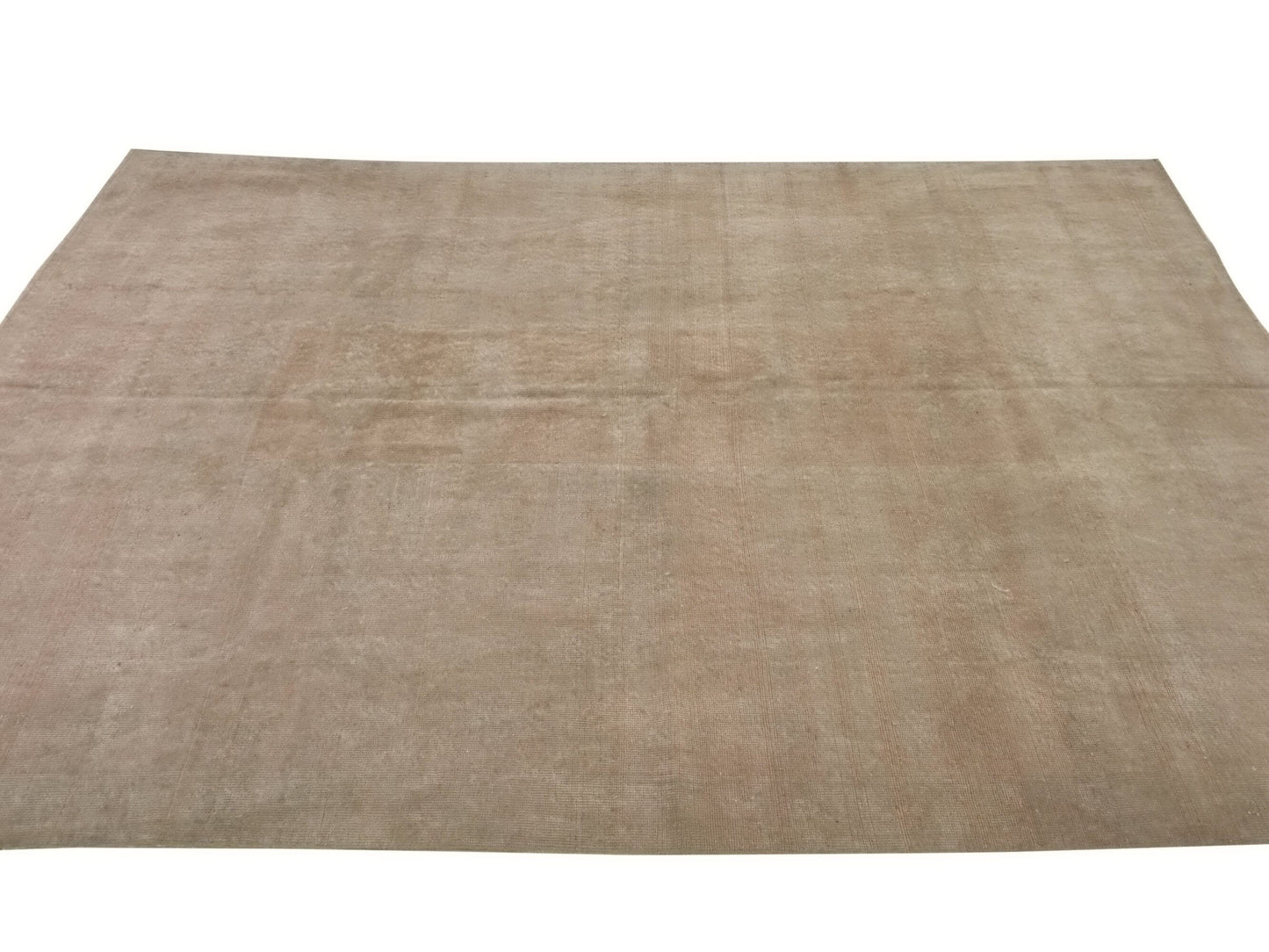 6x9 Beige Area Faded Muted Rug, Turkish Oushak Vintage Rug, Pastel Handmade Neutral Rug, Living room, 1970's Turkish rug, Turkey rug, 8891