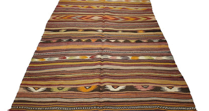 Kilim rug Anatolian ,Muted Vintage Kilim rug, Turkish Kilim rug Rustic, 5x8 Kilim rug ,Turkish Vintage Rug,Handmade rug, Primitive rug, 2929