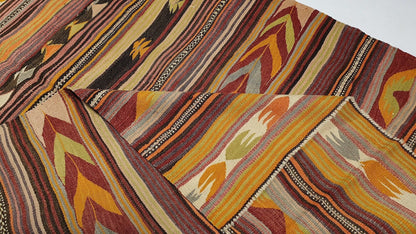 Kilim rug Anatolian ,Muted Vintage Kilim rug, Turkish Kilim rug Rustic, 5x8 Kilim rug ,Turkish Vintage Rug,Handmade rug, Primitive rug, 2929