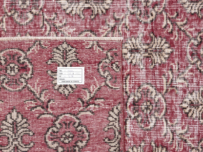 Bohemian Rug, Turkish Rug 5x9, Vintage Handmade Rug, Oushak Area Unique Rug, Anatolia Faded Eclectic Rug, Living Room Rug, Turkey Rug, 10382