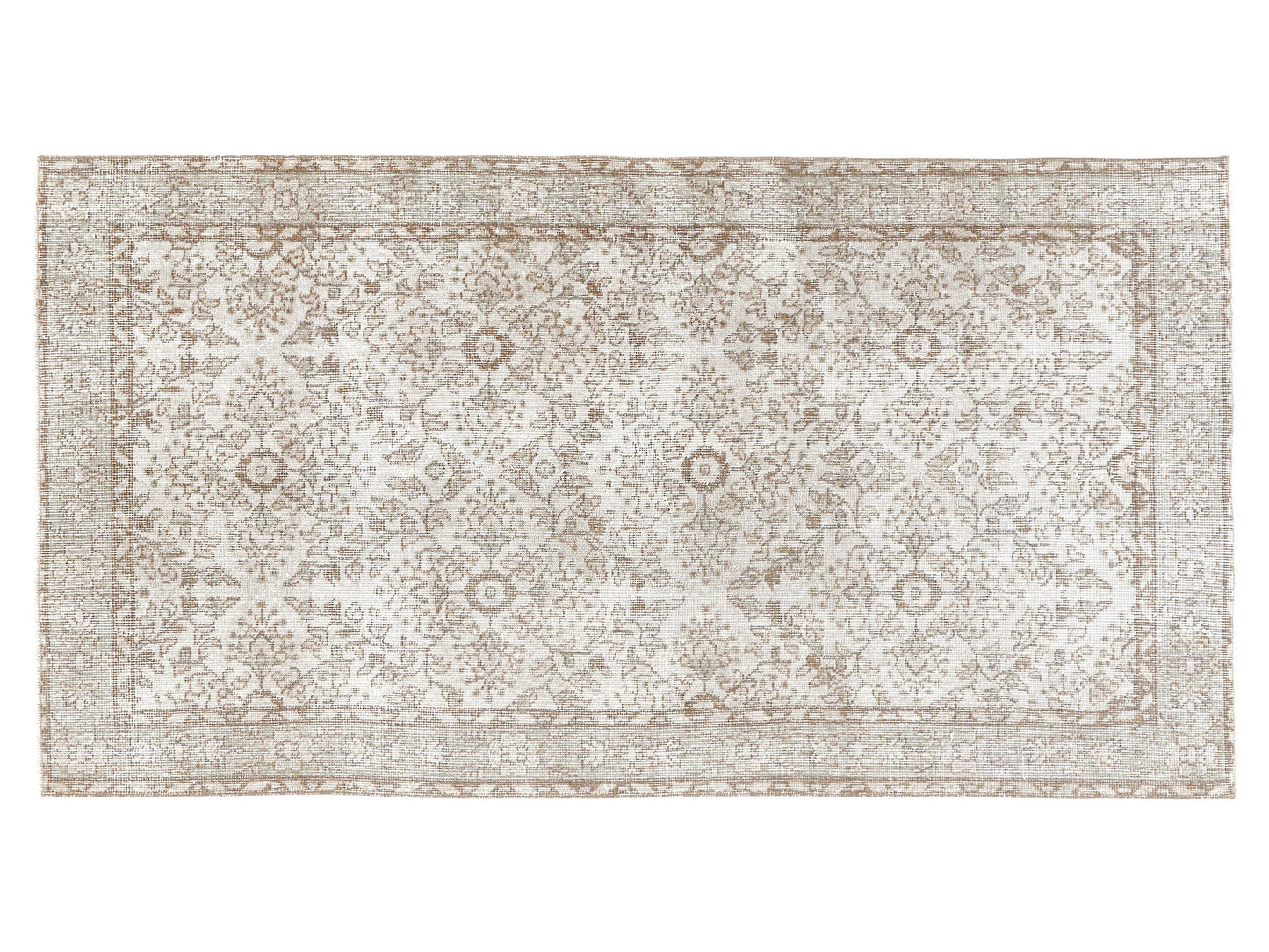 Living Room Rug, Contemporary Rug, Turkish Oushak Rug, Vintage Handmade Faded Rug , Neutral Area Rug, Turkey Rug, Rug 4x8, Carpet Rug, 10393