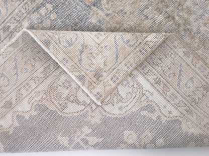 Oushak Rug, Vintage Rug 4x6, Turkish Handmade Unique Rug, Area Floor Rug, Neutral Muted Rug, Turkey Rug, Living Room Rug, Carpet Rug, 10348