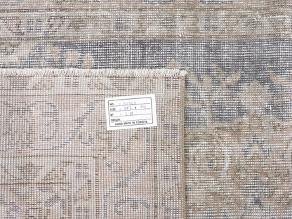 Oushak Rug, Vintage Rug 4x6, Turkish Handmade Unique Rug, Area Floor Rug, Neutral Muted Rug, Turkey Rug, Living Room Rug, Carpet Rug, 10348