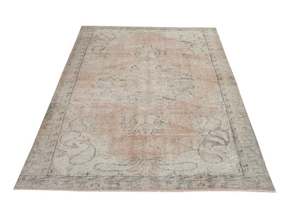 Rug 5x8, Area Rug, Carpet Rug, Vintage Rug, Turkish Rug, Oushak Rug, Handmade Rug, Kid Room Rug, Scandinavian Rug, Turkish Carpet, 12067