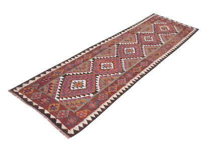 Oushak Vintage Runner Rug, Turkish Antique Runner Rug, Handmade Eclectic Runner Rug, Hallway Runner, Bohemian Rug, Runner Rug 3x10, 11285