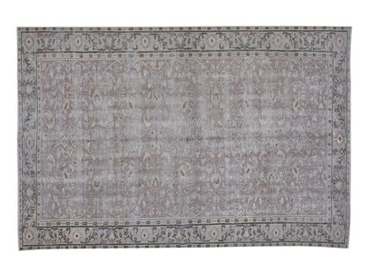 Rug 5x8, Oushak Rug, Area Rug, Vintage Rug, Handmade Rug, Turkish Rug, Neutral Faded Rug, Scandinavian Rug, Gray Rug, Rug 5x8, 11536