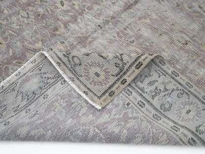 Rug 5x8, Oushak Rug, Area Rug, Vintage Rug, Handmade Rug, Turkish Rug, Neutral Faded Rug, Scandinavian Rug, Gray Rug, Rug 5x8, 11536