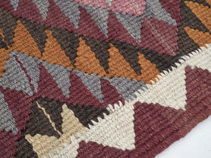 Turkish Vintage Runner Rug, Handmade Unique Runner Rug, Oushak Antique Runner Rug, Bohemian Rug, Anatolia Rug, Runner Rug 3x10, 11290