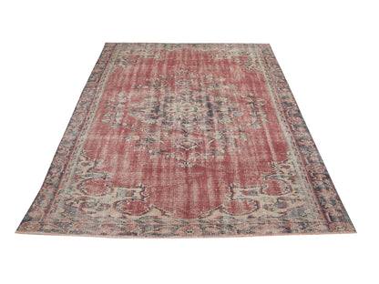Oushak Rug, Area Rug, Turkish Rug, Handmade Rug, Vintage Rug, Anatolia Rug, Kid Room Rug, Bohemian Rug, Turkish Carpet, Rug 5x9, 12063