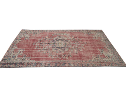 Oushak Rug, Area Rug, Turkish Rug, Handmade Rug, Vintage Rug, Anatolia Rug, Kid Room Rug, Bohemian Rug, Turkish Carpet, Rug 5x9, 12063