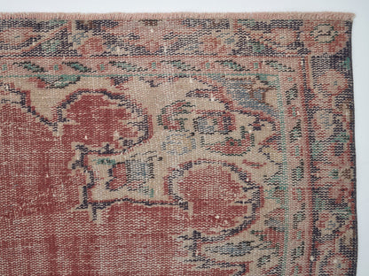 Oushak Rug, Area Rug, Turkish Rug, Handmade Rug, Vintage Rug, Anatolia Rug, Kid Room Rug, Bohemian Rug, Turkish Carpet, Rug 5x9, 12063