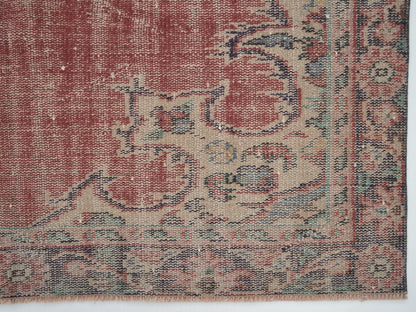 Oushak Rug, Area Rug, Turkish Rug, Handmade Rug, Vintage Rug, Anatolia Rug, Kid Room Rug, Bohemian Rug, Turkish Carpet, Rug 5x9, 12063