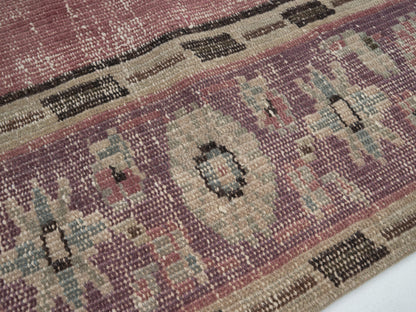 Turkey Rug, Area Vintage Rug, Turkish Handmade Rug, Oushak Faded Rug, Living Room Rug, Anatolia Rug,Bohemian Rug, Rug 6x8, Carpet Rug, 12064