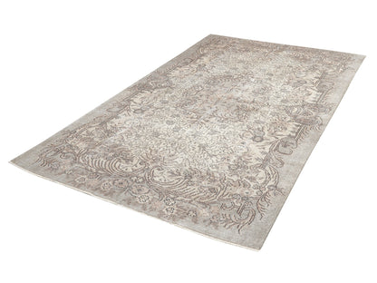 Vintage Rug 5x9, Turkish Rug, Oushak Rug, Handmade Rug, Area Rug, Neutral Rug, Primitive Rug, Carpet Rug, Turkish Carpet, Rustic Rug, 11480
