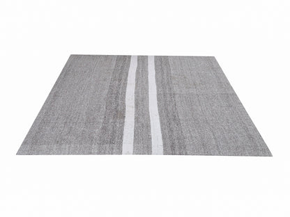 Vintage Kilim, Turkish Kilim, Area White Striped Kilim Rug, Handmade Antique Kilim Rug, Bedroom Rug, Kilim Rug 6x8, Rug Kilim, 12171