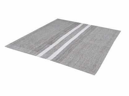 Vintage Kilim, Turkish Kilim, Area White Striped Kilim Rug, Handmade Antique Kilim Rug, Bedroom Rug, Kilim Rug 6x8, Rug Kilim, 12171