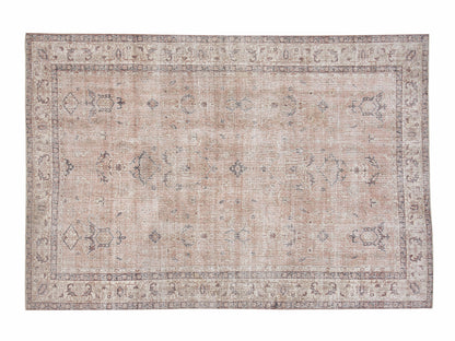 Handmade Area Rug, Vintage Oushak Rug, Turkish Rug 6x9, Neutral Muted Rug, Living Room Rug, Bohemian Rug, Oushak Carpet, Turkey Rug, 12530