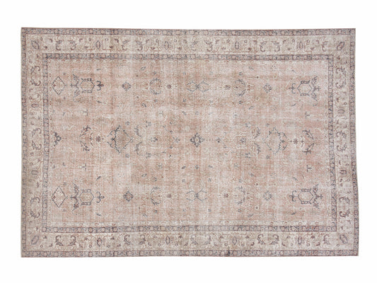 Handmade Area Rug, Vintage Oushak Rug, Turkish Rug 6x9, Neutral Muted Rug, Living Room Rug, Bohemian Rug, Oushak Carpet, Turkey Rug, 12530