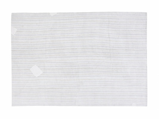 Vintage Handmade Area Kilim Rug, Turkish Unique Kilim Rug, Office Rug, Coastal Decor, Striped Rug, Rug Kilim, Gray Rug, Kilim Rug 6x8, 12172
