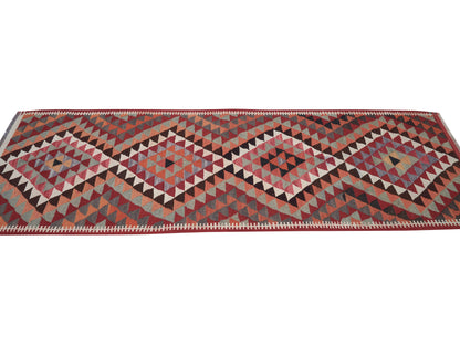 Turkish Runner, Vintage Runner, Handmade Runner Rug, Oushak Runner, Entryway Rug, Anatolia Rug, Bohemian Rug, Rug Runner 3x9, 11354
