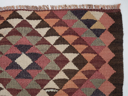 Rug Runner, Vintage Runner, Turkish Runner, Handmade Runner Rug, Oushak Runner, Hallway Runner, Anatolia Rug, Runner Rug 3x12, 11395