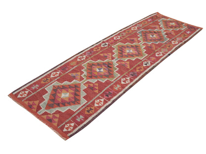 Vintage Runner, Handmade Runner Rug, Turkish Runner, Oushak Runner, Rug Runner, Kilim Runner Rug, Anatolia Rug, Runner Rug 3x9, 11398