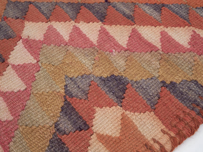 Vintage Runner, Oushak Runner, Turkish Runner, Handmade Runner Rug, Hallway Runner, Bohemian Rug, Anatolia Rug, Rug Runner 3x11, 11351