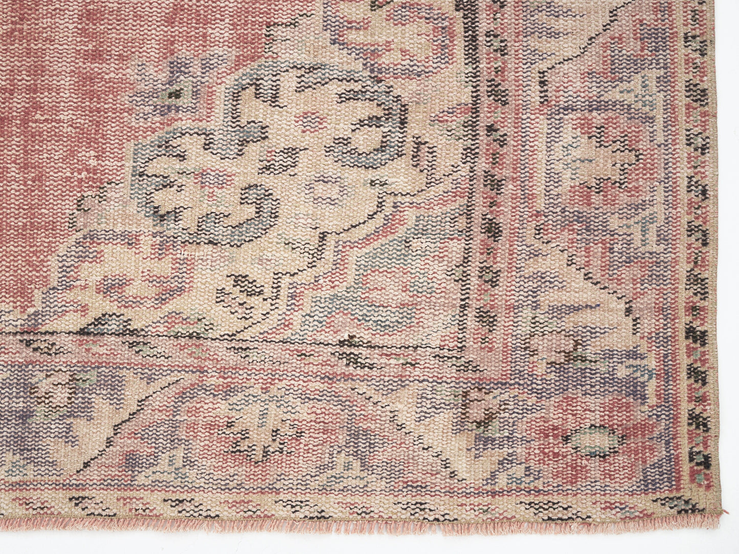 Carpet Rug, Area Rug, Vintage Rug, Oushak Rug, Turkish Rug, Handmade Rug, Office Rug, Turkey Rug, Anatolia Rug, Neutral Rug, Rug 6x9, 12056