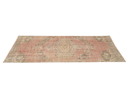 Oushak Vintage Runner Rug, Turkish Handmade Runner Rug, Hallway Runner, Bohemian Rug, Runner Rug 3x7, Anatolia Rug, Rug Runner, 11540