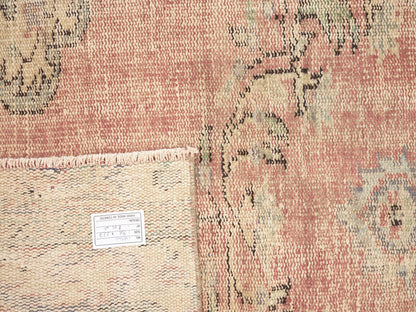 Oushak Vintage Runner Rug, Turkish Handmade Runner Rug, Hallway Runner, Bohemian Rug, Runner Rug 3x7, Anatolia Rug, Rug Runner, 11540