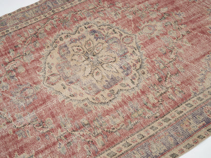 Carpet Rug, Area Rug, Handmade Rug, Turkish Rug, Vintage Rug, Oushak Rug, Anatolia Rug, Living Room Rug, Turkish Carpet, Rug 5x8, 11545