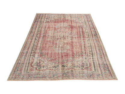 Oushak Rug, Vintage Rug, Handmade Rug, Turkish Rug, Area Rug, Anatolia Rug, Bedroom Rug, Turkey Rug,Carpet Rug, Bohemian Rug, Rug 5x8, 11523