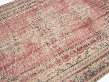 Oushak Rug, Vintage Rug, Handmade Rug, Turkish Rug, Area Rug, Anatolia Rug, Bedroom Rug, Turkey Rug,Carpet Rug, Bohemian Rug, Rug 5x8, 11523