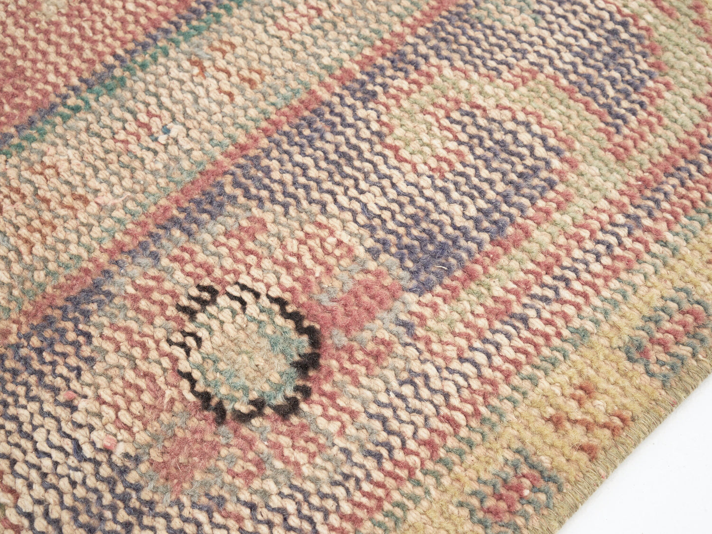 Turkish Vintage Oushak Rug, Handmade Area Eclectic Rug, Anatolia Rug, Living Room Rug, Neutral Faded Rug, Vintage Carpet, Rug 6x10, 11522