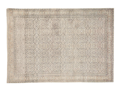 Turkish Oushak Vintage Rug, Handmade Area Antique Rug, Neutral Floor Rug, Scandinavian Rug, Bedroom Rug, Turkey Rug, Rug 6x9, 10542