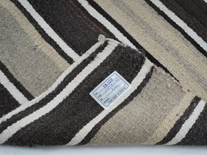 Rug Kilim 4x8, Turkish Handmade Kilim Rug, Vintage Striped Kilim Rug, Area Antique Kilim Rug, Living Room Rug, Scandinavian Rug, 12828