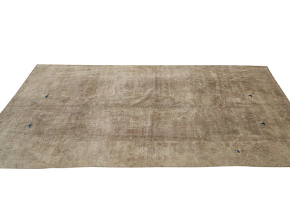 Turkish Handmade Area Rug, Vintage Oushak Unique Rug, Carpet Rug, Beige Rug, Scandinavian Rug, Wool Rug, Turkish Carpet, Rug 4x8, 12164