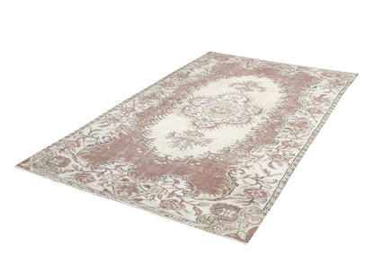 Turkish Rug, Vintage Rug, Handmade Rug, Area Rug, Oushak Rug, Carpet Rug, Bedroom Rug, Rug 5x9, Turkish Carpet, Neutral Rug, 11462