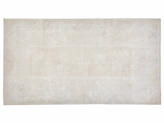 Turkish Vintage Rug, Handmade Area Rug, Oushak Unique Rug, Neutral Muted Rug, Vintage Carpet, Turkey Rug, Rug 5x8, Carpet Rug, 12378