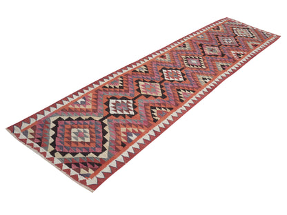 Runner Rug 3x11, Turkish Runner, Vintage Runner, Oushak Runner, Kitchen Runner, Anatolia Rug, Bohemian Rug, Rug Runner, Kilim Runner, 11323