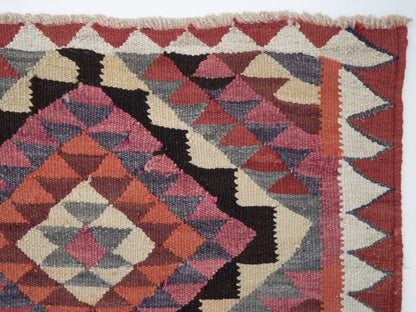 Runner Rug 3x11, Turkish Runner, Vintage Runner, Oushak Runner, Kitchen Runner, Anatolia Rug, Bohemian Rug, Rug Runner, Kilim Runner, 11323