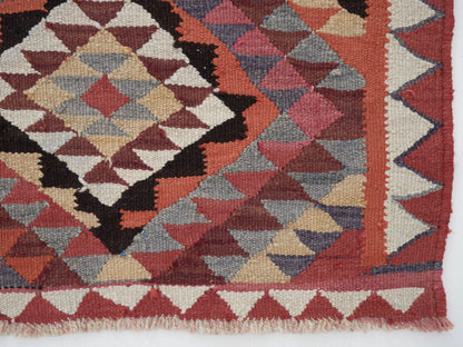 Runner Rug 3x11, Turkish Runner, Vintage Runner, Oushak Runner, Kitchen Runner, Anatolia Rug, Bohemian Rug, Rug Runner, Kilim Runner, 11323