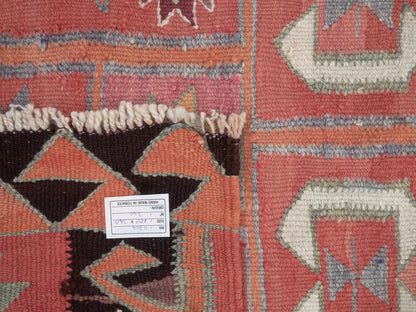Kilim Runner Rug, Rug Runner 3x11, Turkish Handmade Runner Rug, Oushak Antique Runner Rug, Vintage Kilim Runner Rug, Hallway Runner, 11304