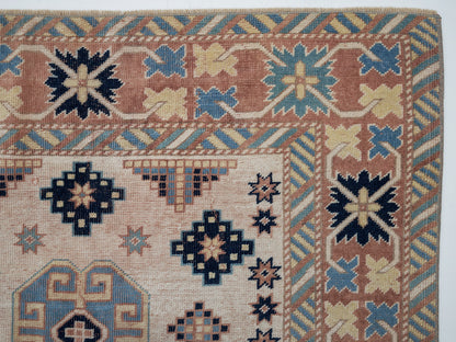 Handmade Area Rug, Turkish Vintage Rug, Oushak Eclectic Rug, Anatolia Rug, Turkey Rug, Vintage Carpet, Living Room Rug, Rug 4x5, 12424