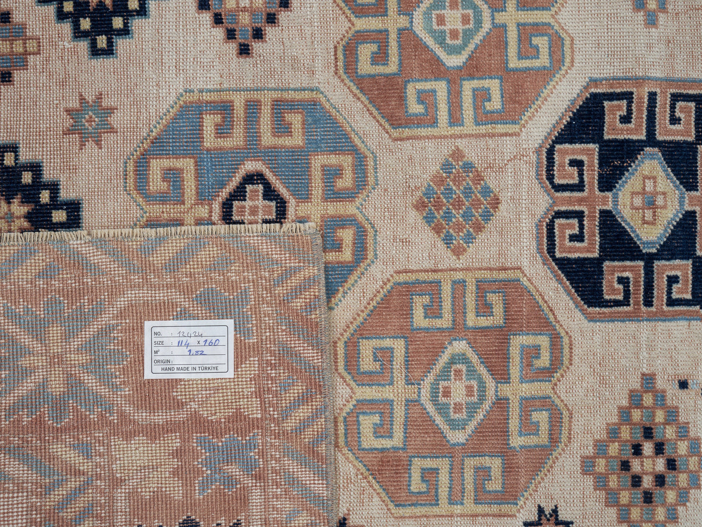 Handmade Area Rug, Turkish Vintage Rug, Oushak Eclectic Rug, Anatolia Rug, Turkey Rug, Vintage Carpet, Living Room Rug, Rug 4x5, 12424